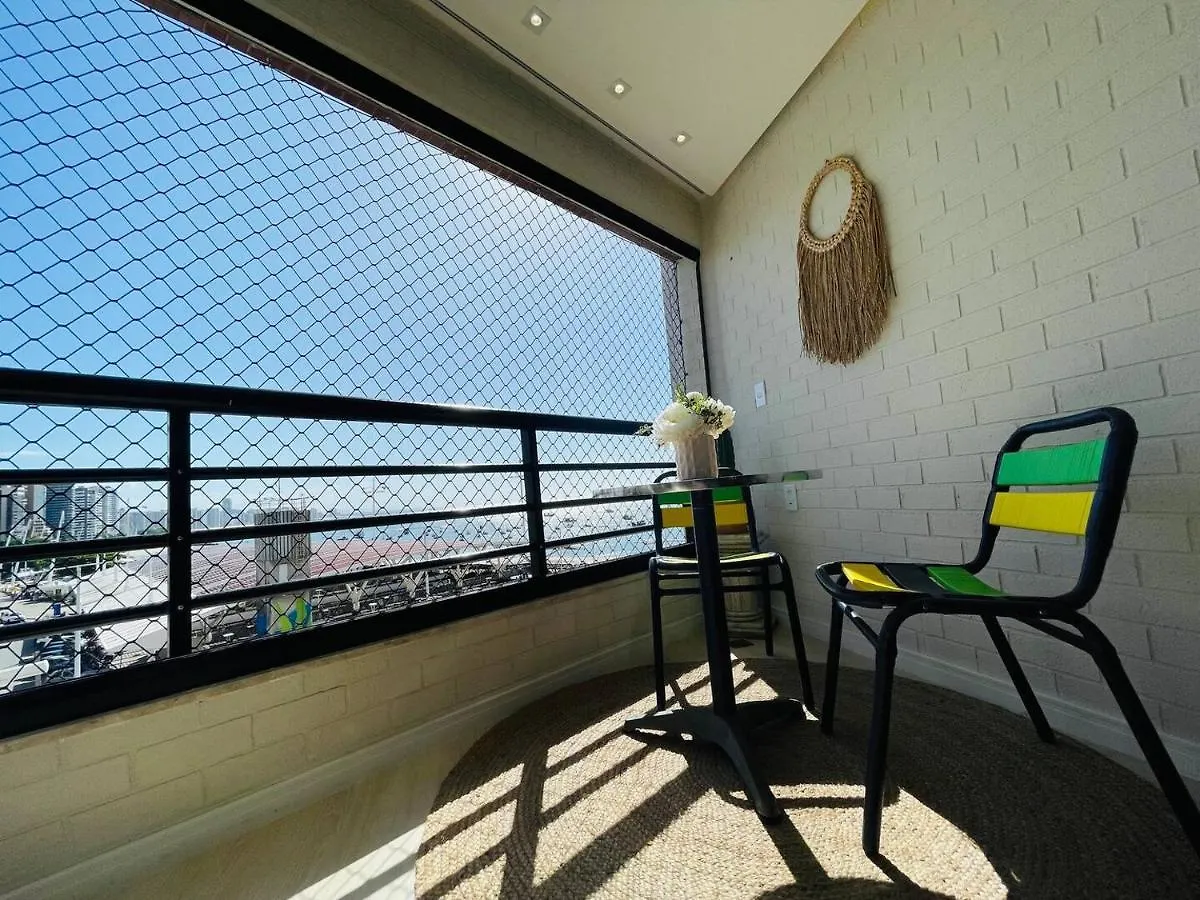 Flat Luxuoso Alto Padrao Frente Mar Com 2 Suites No Iate Plaza Fortaleza  0*, Fortaleza (Ceara)